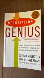 Deepak Malhotra, Max Bazerman - Negotiation Genius, Boeken, Psychologie, Ophalen of Verzenden, Zo goed als nieuw, Deepak Malhotra, Max Bazerman