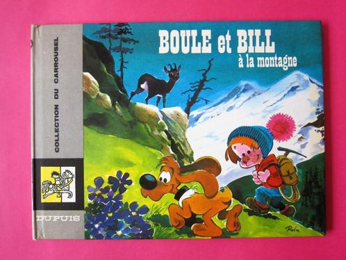 Spirou:Boule et Bill à la montagne -album Carrousel TBE 1969, Livres, BD, Utilisé, Une BD, Enlèvement ou Envoi