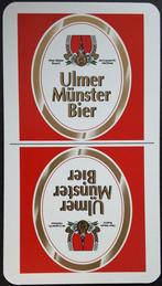1 Speelkaart  Ulmer Munster Bier, Verzamelen, Ophalen of Verzenden