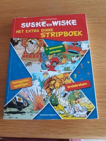 Extra dikke Stripboek Suske & Wiske- 4 verhalen + spelletjes