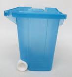 petite poubelle bleue hauteur 14 cm, comme neuve, Divers, Utilisé, Enlèvement ou Envoi