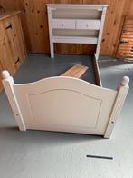 charmant wit 1-persoonsbed, Huis en Inrichting, Slaapkamer | Bedden, Ophalen, Gebruikt, 90 cm, Eenpersoons