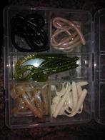 Box met wormen, Watersport en Boten, Hengelsport | Roofvissen, Ophalen of Verzenden, Nieuw, Overige typen