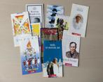 10 Brochures années '90 avec timbres, Enlèvement ou Envoi