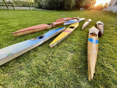 vintage jaren 70-80 afdalers te koop (vanaf 20 eur), Watersport en Boten, Kajaks, Gebruikt, 1-persoons, Ophalen