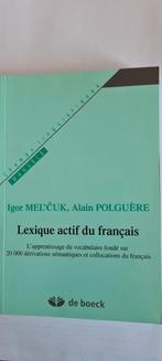 Lexique actif du français, Enlèvement ou Envoi, Neuf