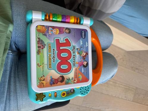 Vtech “mijn eerste 100 woordjes-leuke plekken!”, Kinderen en Baby's, Speelgoed | Vtech, Zo goed als nieuw, Ophalen