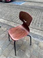 Vintage stoelen, Huis en Inrichting, Stoelen, Ophalen, Gebruikt, Zwart, Vintage