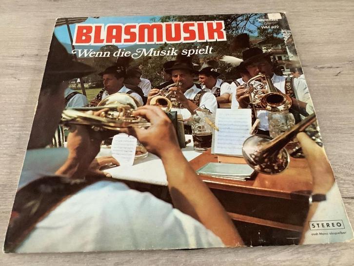 Vinyl Blasmusik (Wenn die musik spielt) LP, Cd's en Dvd's, Vinyl | Wereldmuziek, Gebruikt, Europees, 12 inch, Verzenden