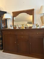 Klassieke commode met spiegel notenhout, Huis en Inrichting, Ophalen, 150 tot 200 cm, Zo goed als nieuw, Minder dan 100 cm