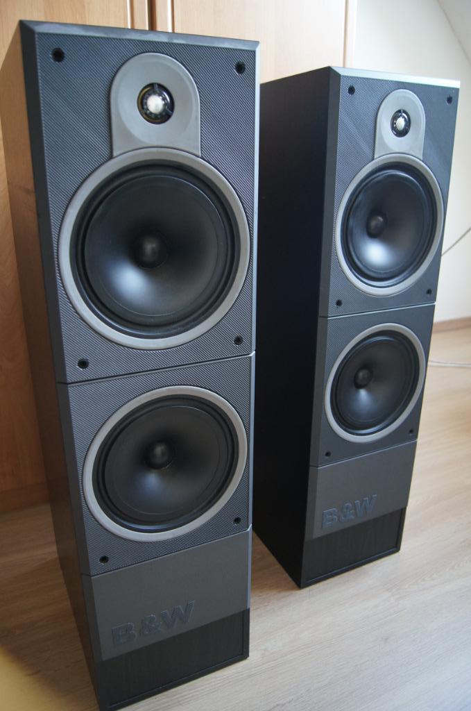 luidsprekers B&W DM630, Audio, Tv en Foto, Luidsprekerboxen, Gebruikt, Front, Rear of Stereo speakers, 120 watt of meer, Bowers & Wilkins (B&W)