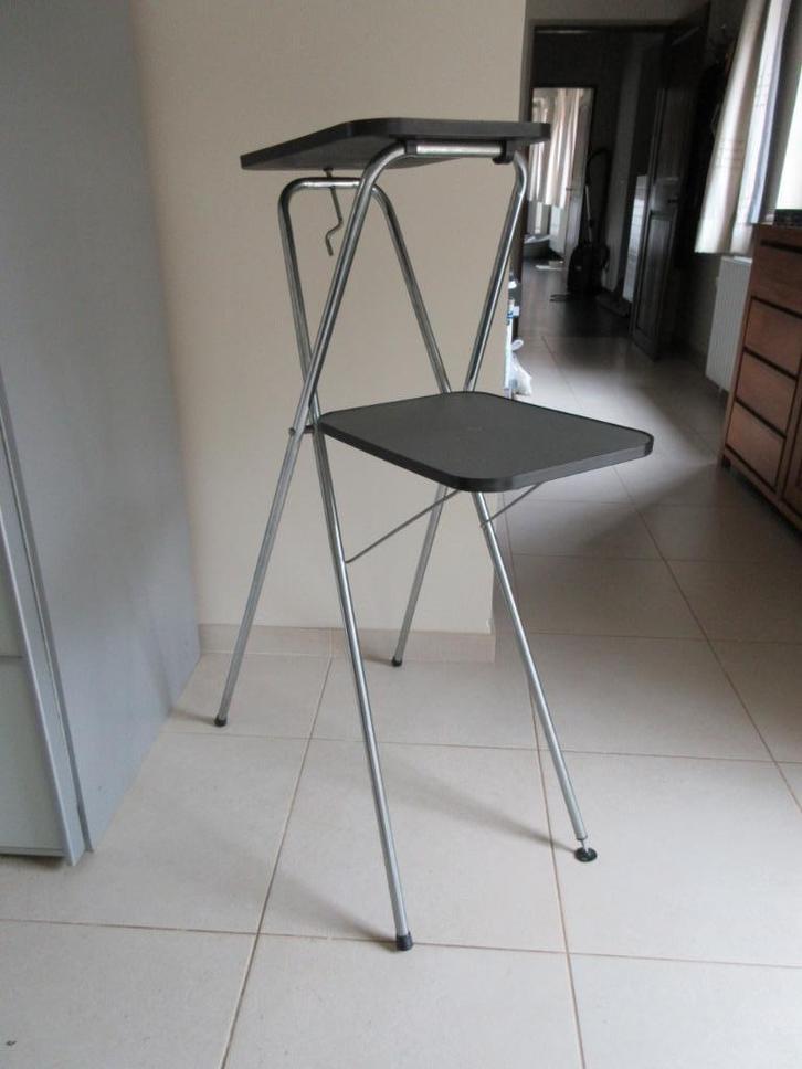 Diatafel projectietafel voor dia film vintage grijze kleur, Audio, Tv en Foto, Diaprojectoren, Ophalen