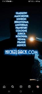 Tickets Nickelback Keulen 30mei, Tickets en Kaartjes, Concerten | Overige
