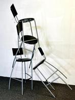 „vintage” stoelen., Ophalen, Nieuw, Vier, Grijs