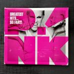 CD hoesje P!NK – Greatest Hits... So Far!!! (ZONDER CD), Ophalen of Verzenden, 2000 tot heden, Gebruikt