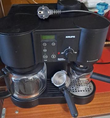 Krups Koffiezetapparaat (Combi – Espresso & Filterkoffie) beschikbaar voor biedingen