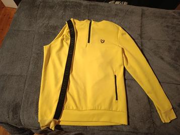 Pull Lyle & Scott Jaune Flamboyant – Neuf, Confort et Élégan beschikbaar voor biedingen
