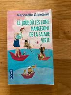Livre « Le jour où les lions mangeront de la salade verte », Ophalen of Verzenden, Zo goed als nieuw, Raphaëlle Giordano