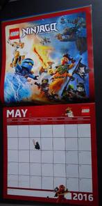 Lego Wandkalender 2016 of 2017 nieuw, Diversen, Ophalen of Verzenden, Maandkalender, Nieuw
