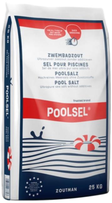 POOLSEL ZWEMBADZOUT 11.90€ voor 25kg  beschikbaar voor biedingen