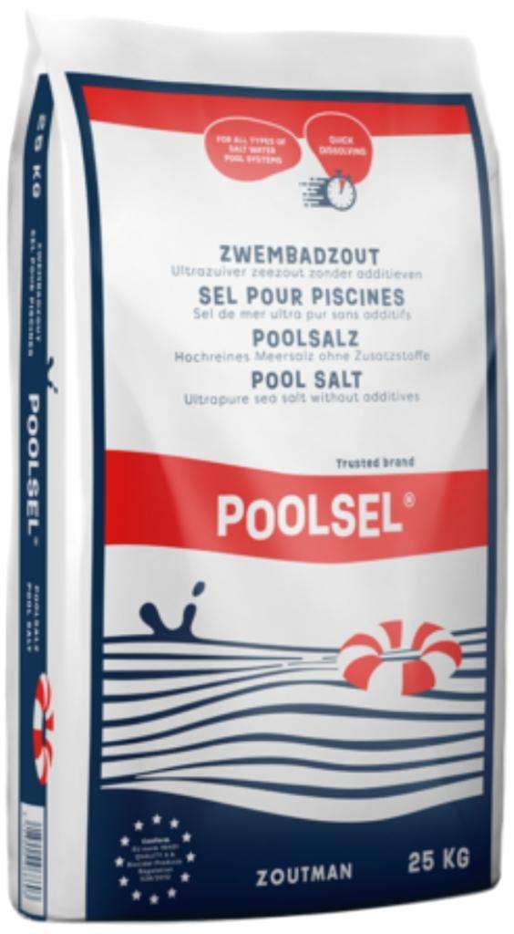 POOLSEL ZWEMBADZOUT 11.90€ voor 25kg, Tuin en Terras, Zwembad-toebehoren, Ophalen