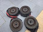 4 jantes 14 '' pouces avec pneus été 175/65 R 14 T XL, Auto-onderdelen, Banden en Velgen, Ophalen, 14 inch, Gebruikt, 175 mm