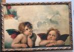 tableau 'Anges de Raphaël', Maison & Meubles, Comme neuf, Peinture, 75 cm ou plus, Enlèvement