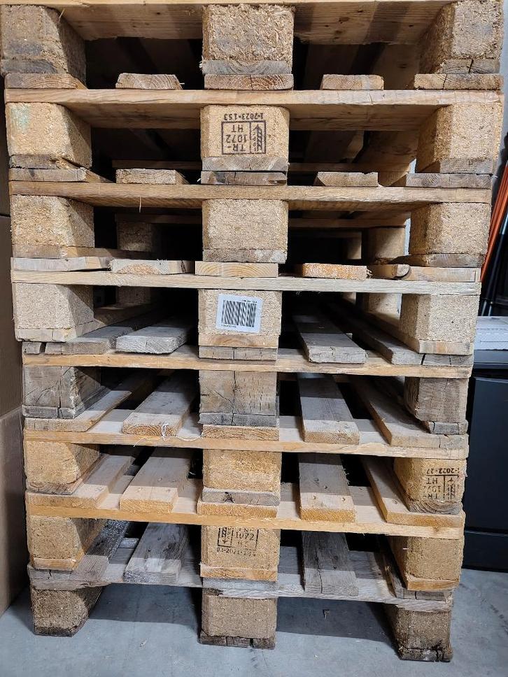 Europalletten goede staat - 8 stuks, Zakelijke goederen, Kantoor en Winkelinrichting | Magazijn, Stelling en Opslag, Ophalen