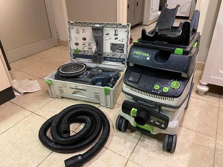 Festool CTL planex + Festool Planex, Doe-het-zelf en Bouw, Gereedschap | Schuurmachines, Zo goed als nieuw, Ophalen
