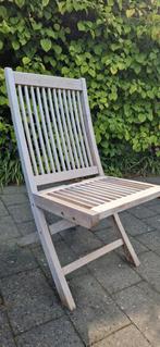 Teak stoelen (6 stuks), Tuin en Terras, Ophalen, Gebruikt