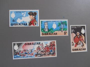 Postzegels Gibraltar Groot Brittannië 1967 Generaal Eliot