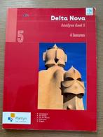 Delta Nova 5 - analyse deel 2 - 4 lesuren, Boeken, Schoolboeken, ASO, Wiskunde A, Plantyn, Ophalen of Verzenden