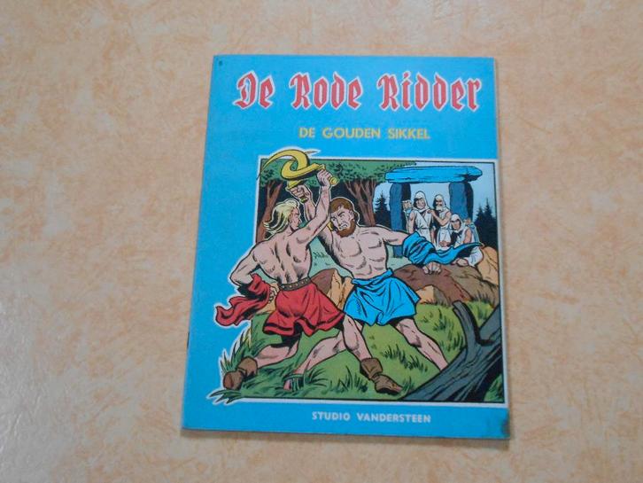 Rode ridder 8 De gouden sikkel 1962. 2 de druk., Boeken, Stripverhalen, Zo goed als nieuw, Eén stripboek, Ophalen of Verzenden