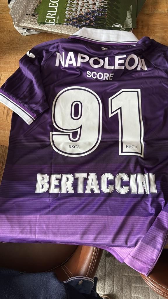 Truitje rsca, Kleding | Heren, Sportkleding, Nieuw, Voetbal, Maat 46 (S) of kleiner, Paars, Ophalen