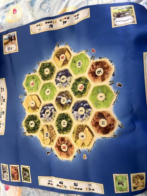 Catan Playmat, Hobby en Vrije tijd, Gezelschapsspellen | Overige, Gebruikt, Ophalen of Verzenden