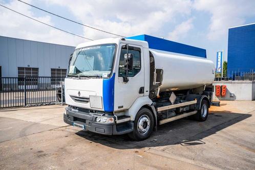 Renault MIDLUM 220 DCI + ALU 11 500L/4 COMP (bj 2003), Auto's, Vrachtwagens, Bedrijf, Te koop, Airconditioning, Elektrische ramen