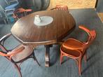 Eiken cafe tafel met eventueel de stoelen, Ophalen
