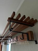 Porte-manteau rétro en bois/métal : 2,72 m de long BEAUTIFUL, Retro, Nic.debruyne@gmail.com, Moins de 100 cm, Portemanteau mural