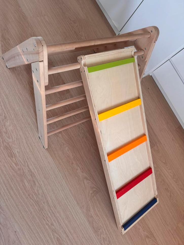 Cadre d'escalade pour tout-petits, Enfants & Bébés, Jouets | Jouets en bois, Comme neuf, Meuble ou Kitchenette, Enlèvement