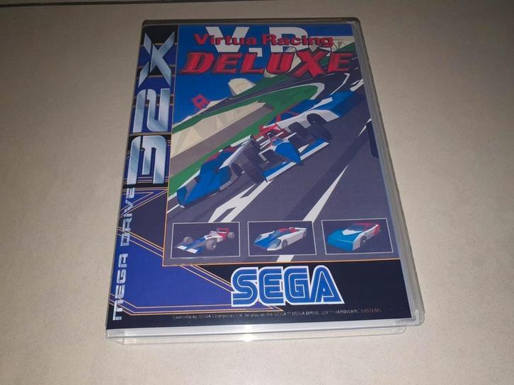 Virtua Racing Deluxe Sega 32X Game Case, Games en Spelcomputers, Games | Sega, Zo goed als nieuw, Verzenden