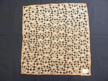 Afrikan Art - Shoowa Kuba Congo Kasai geweven panelen beschikbaar voor biedingen