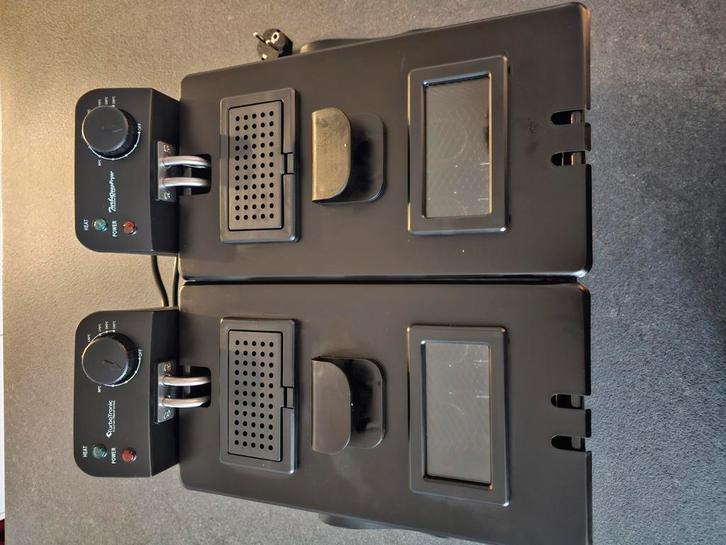 TurboTronic dubbele friteuse, Electroménager, Friteuses, Neuf, Enlèvement