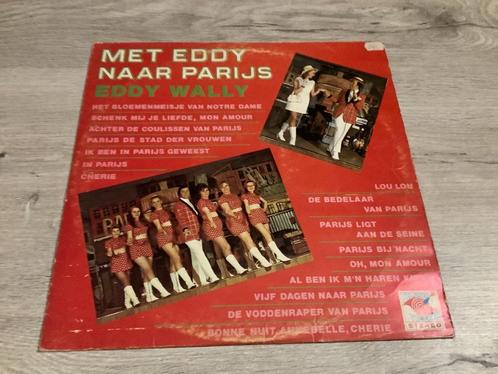Vinyl Met Eddy naar Parijs (Eddy Wally) LP, Cd's en Dvd's, Vinyl | Nederlandstalig, Gebruikt, Levenslied of Smartlap, 12 inch
