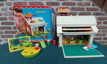 Fisher-Price vintage schooltje 923 beschikbaar voor biedingen