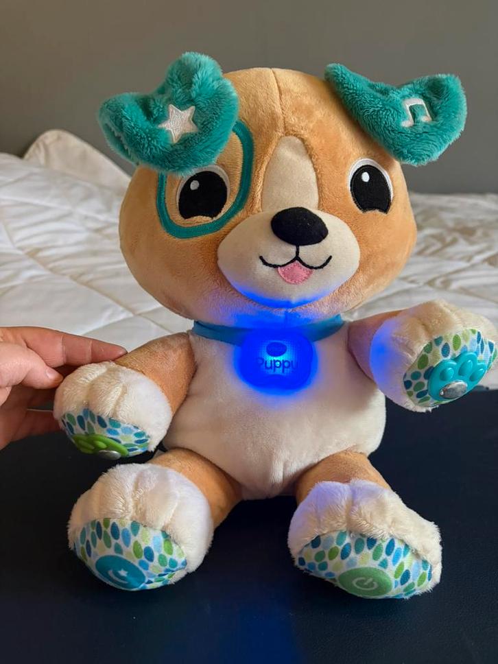 Vtech puppy, Kinderen en Baby's, Speelgoed | Knuffels en Pluche, Zo goed als nieuw, Ophalen