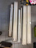 Diverse TL armaturen met lampen, Doe-het-zelf en Bouw, Ophalen, Gebruikt, Lamp met armatuur