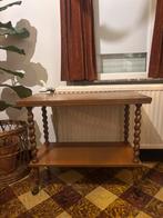 Tafel op wieltjes, Huis en Inrichting, Ophalen, Gebruikt, 50 tot 100 cm, Overige houtsoorten