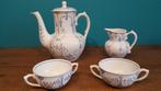 vintage koffieset - 4 stuks BOCH la louviere, Ophalen of Verzenden