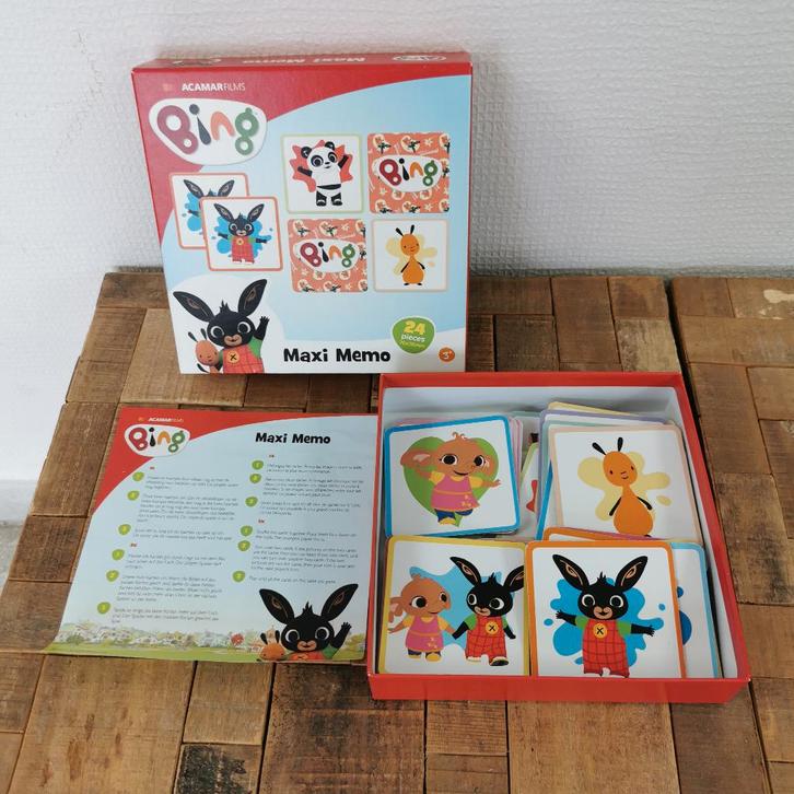 BING maxi memo, Kinderen en Baby's, Speelgoed | Kinderpuzzels, Zo goed als nieuw, 2 tot 4 jaar, 10 tot 50 stukjes, Ophalen