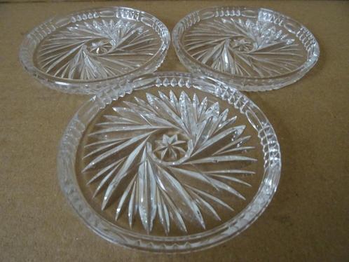 Sous-verres vintage sous-verres vintage en verre 3x1950, Maison & Meubles, Accessoires pour la Maison | Sous-verres & Sous-plats